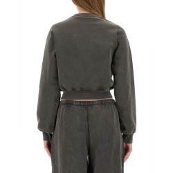 "SHRUNKEN SNAP" CARDIGAN