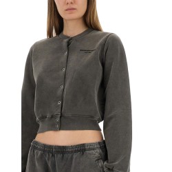 "SHRUNKEN SNAP" CARDIGAN