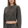 "SHRUNKEN SNAP" CARDIGAN