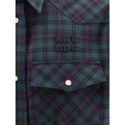 Tartan virgin wool shirt