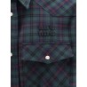 Tartan virgin wool shirt