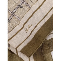 Boteh cashmere and silk foulard