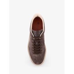 Tennis Walk low-top suede sneakers