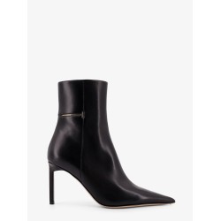Leather ankle boots