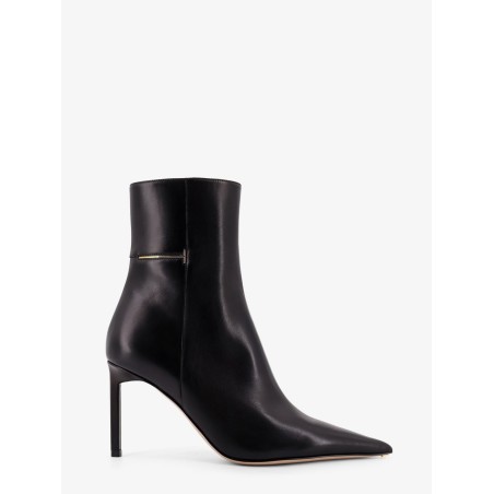 Leather ankle boots