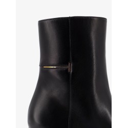 Leather ankle boots