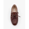 Leather loafers