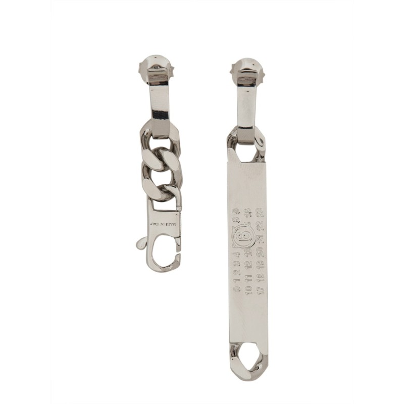 MISMATCHED CHAIN EARRINGS