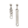 MISMATCHED CHAIN EARRINGS