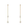 DANGLING EARRINGS WITH PEARLS