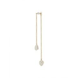 DANGLING EARRINGS WITH PEARLS