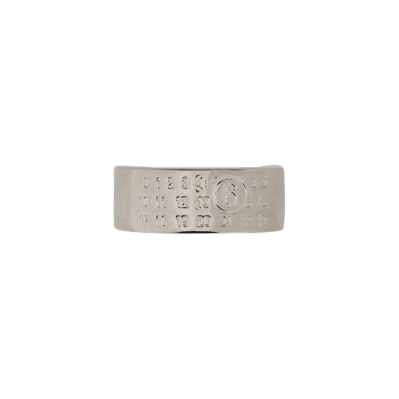 "MINIMAL NUMERIC" BAND RING