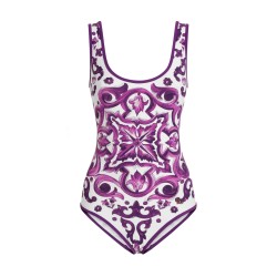 MAJOLICA PRINT ONE PIECE SWIMSUIT