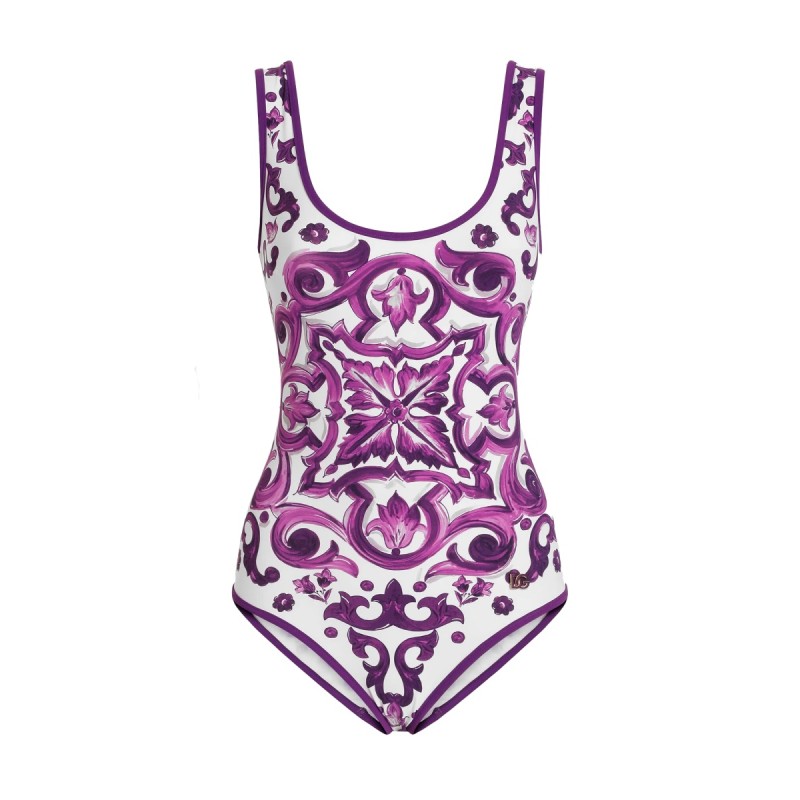 MAJOLICA PRINT ONE PIECE SWIMSUIT