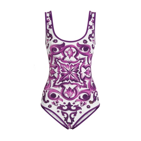 MAJOLICA PRINT ONE PIECE SWIMSUIT