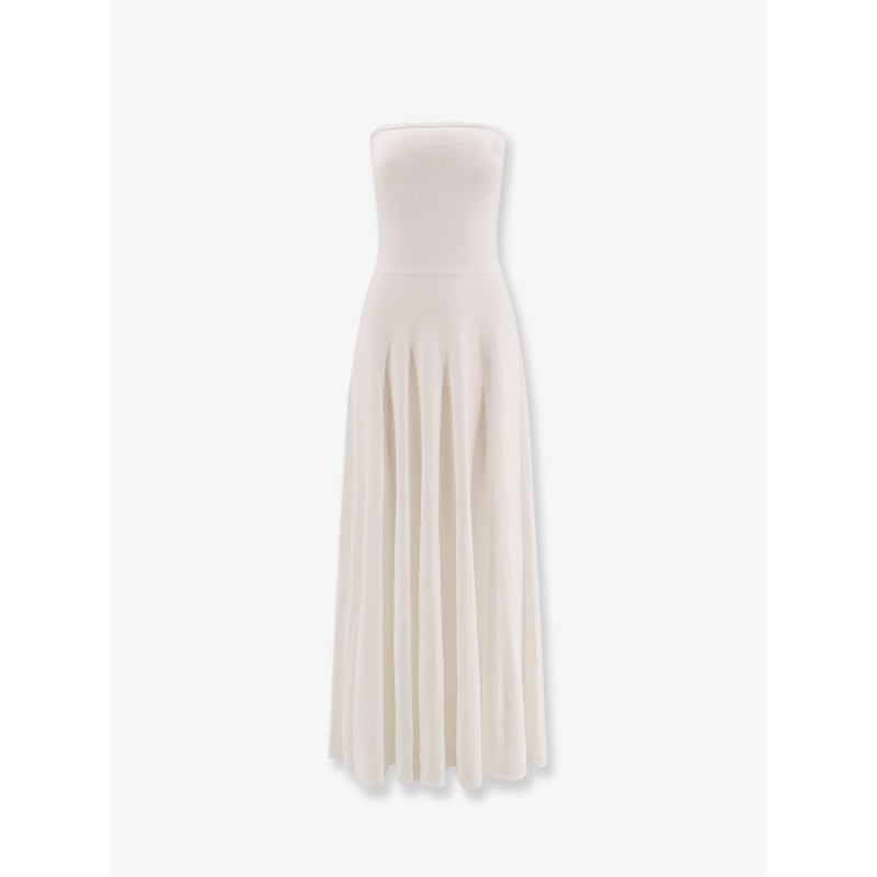 Linen blend maxi dress