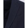 Virgin wool and viscose blazer