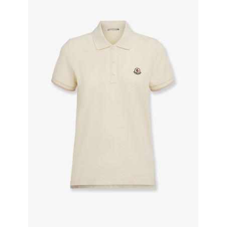 Cotton polo shirt with iconic patch