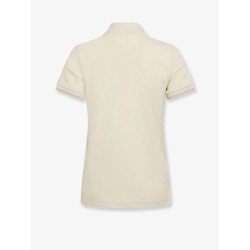 Cotton polo shirt with iconic patch