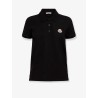 Cotton polo shirt with iconic patch