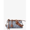 By The Way Soft Medium FF Jacquard denim crossbody bag