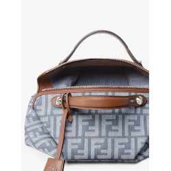 By The Way Soft Medium FF Jacquard denim crossbody bag