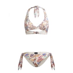 FLORAL PRINT BIKINI SWIMSUIT