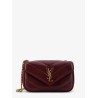 Loulou Mini leather shoulder bag with Chevron stitching