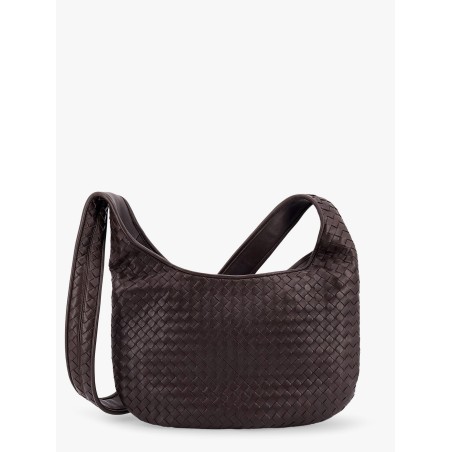 Veneto leather crosss-body bag with Intrecciato motif