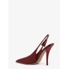 Jessica Slingback mirror leather pumps