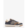 DH SN B27 Uptow denim and leather sneakers