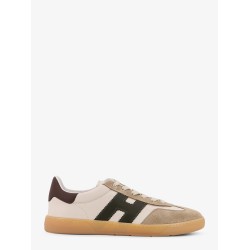 Hogan Cool suede and leather low-top sneakers