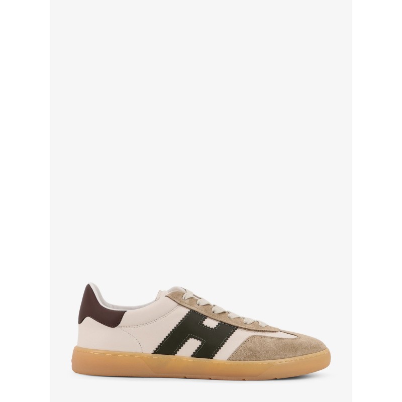 Hogan Cool suede and leather low-top sneakers