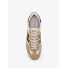 Hogan Cool suede and leather low-top sneakers