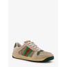 Screener low-top leather and Supreme GG fabric sneakers