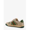 Screener low-top leather and Supreme GG fabric sneakers