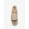 Screener low-top leather and Supreme GG fabric sneakers