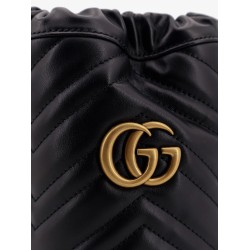 GG Marmont Small matelassé leather bucket bag