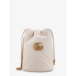 GG Marmont Small matelassé leather bucket bag
