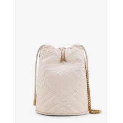 GG Marmont Small matelassé leather bucket bag