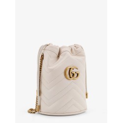 GG Marmont Small matelassé leather bucket bag