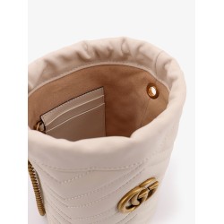 GG Marmont Small matelassé leather bucket bag