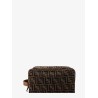 Ff jacquard fabric beauty case