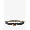 GG Supreme fabric and leather reversible belt