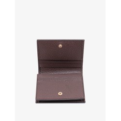 Supreme GG fabric and leather wallet