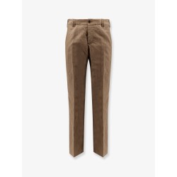 Michael Reworked wool and linen trousers