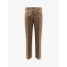 Michael Reworked wool and linen trousers