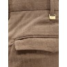 Michael Reworked wool and linen trousers