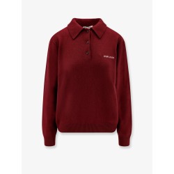 Cashmere polo sweater