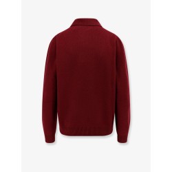 Cashmere polo sweater